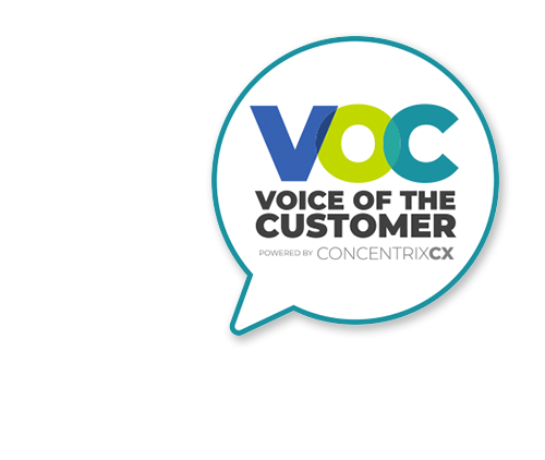 Voice of the customer powered by ConcentrixCX